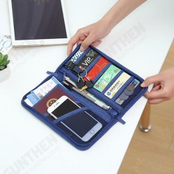Passport ID Credit Card Holder Package Bill Note Organizer Wallet Storage Bag Passport ID Credit Card Holder Package Bill Note Organizer Wallet Storage Bag