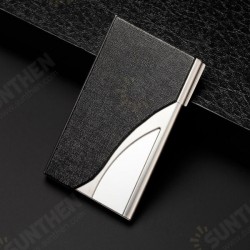Stainless Steel Metal Card Holder Credit Card Case Portable ID Card Clip Box Stainless Steel Metal Card Holder Credit Card Case Portable ID Card Clip Box