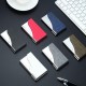 Stainless Steel Metal Card Holder Credit Card Case Portable ID Card Clip Box
