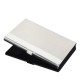 Stainless Steel Metal Card Holder Credit Card Case Travel Portable ID Card Storage Box