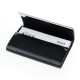 Ultra-thin Minimalist PU Wallets Stainless Steel Metal Card HolderPortable ID Card Storage Box for Men