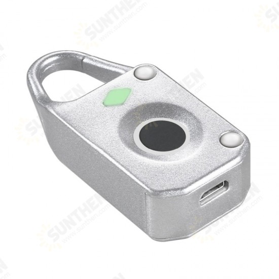 ZT10 Anti-theftl Electronic Smart Fingerprint Padlock Outdoor Travel Suitcase Bag Lock