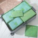 6Pcs Travel Portable Storage Bag Set Clothes Packing Luggage Organizer Waterproof Pouch