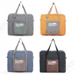 Foldable Waterproof Storage Bag Large Capacity Travel Polyester Handbag