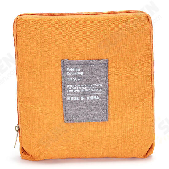 Foldable Waterproof Storage Bag Large Capacity Travel Polyester Handbag