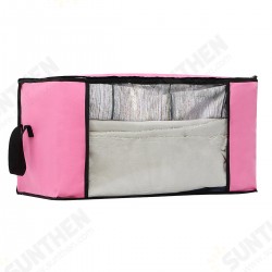 3/4 Pcs 90L Clothing Storage Bags Zipped Clothes Organizers Quilts Blankets Bedding Handbag 3/4 Pcs 90L Clothing Storage Bags Zipped Clothes Organizers Quilts Blankets Bedding Handbag