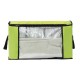 3/4 Pcs 90L Clothing Storage Bags Zipped Clothes Organizers Quilts Blankets Bedding Handbag