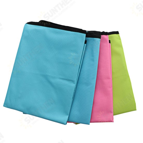 3/4 Pcs 90L Clothing Storage Bags Zipped Clothes Organizers Quilts Blankets Bedding Handbag