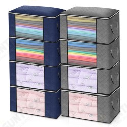 4 Pcs Clothes Storage Bags Ziped Underbed Wardrobe Closet Boxes Closet Organizer Home Outdoor Travel 4 Pcs Clothes Storage Bags Ziped Underbed Wardrobe Closet Boxes Closet Organizer Home Outdoor Travel