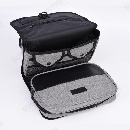 Large Size Waterproof Wash Bag Travel Portable Folding Hanging Makeup Storage Bag 300D Cation