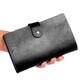 Men Women Anti-magnetic Credit Card Holder PU Leather ID Bag Organizer