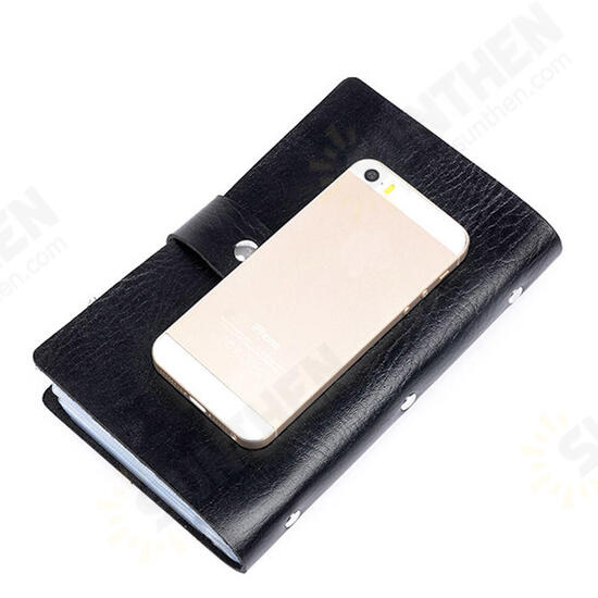 Men Women Anti-magnetic Credit Card Holder PU Leather ID Bag Organizer