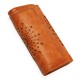 Men Women Retro Hollow Wallet Leather Long Purse Money Card Holder Handbag Camping Travel