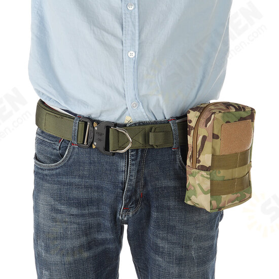 Military Tactical Camo Belt Pouch Bag Pack Phone Bags Molle Pouch Camping Waist Pocket Bag Phone Case Pocket For Hunting