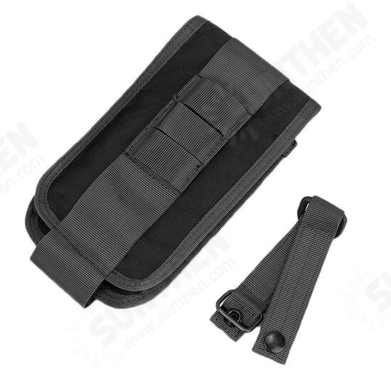 Tactical Phone Bag Card Holder EDC Gadget Bag Oxford Portable Waterproof Waist Belt Organizer