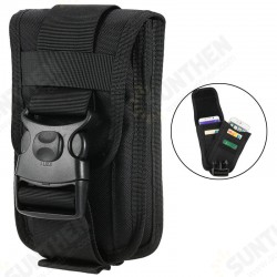 Tactical Phone Bag Card Holder EDC Gadget Bag Oxford Portable Waterproof Waist Belt Organizer