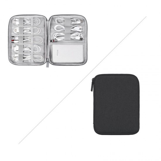 Multifunction Digital Storage Bag Travel Gadget Bag Organizer Bag For Headphone Memory Cards Charger Data Line