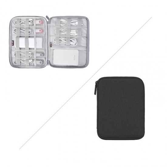 Multifunction Digital Storage Bag Travel Gadget Bag Organizer Bag For Headphone Memory Cards Charger Data Line