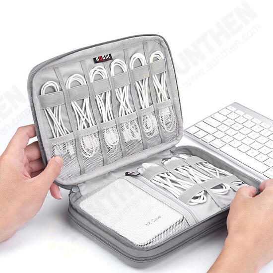 Multifunction Digital Storage Bag Travel Gadget Bag Organizer Bag For Headphone Memory Cards Charger Data Line Multifunction Digital Storage Bag Travel Gadget Bag Organizer Bag For Headphone Memory Cards Charger Data Line