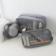 Nylon S/M/L Travel Women Cosmetic Bag Portable Makeup Bag Mesh Case Portable Box