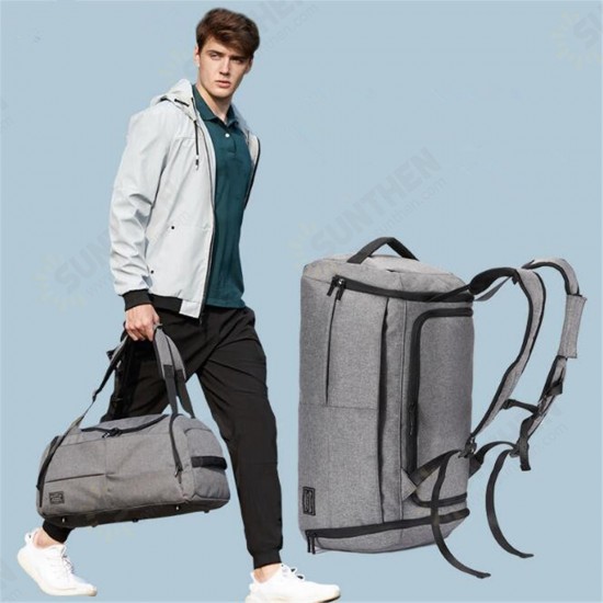 Outdoor Men Women Luggage Travel Bag Satchel Shoulder Gym Sports Handbag with Shoes Storage