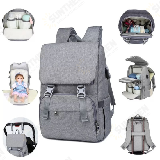 Outdoor Mummy Travel Backpack Large Baby Nappy Changing Bag for mom Nursing bag