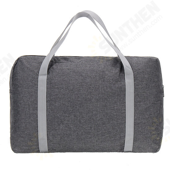 Oxford Cloth 40x30x13cm Foldable Travel Storage Bag Waterproof Luggage Bag Hand Shoulder Bag Carry Duffle Tote