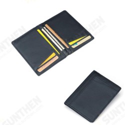 PU Leather Slim Thin Credit Card Holder Mini Money Wallet Men ID Case Wallet PU Leather Slim Thin Credit Card Holder Mini Money Wallet Men ID Case Wallet