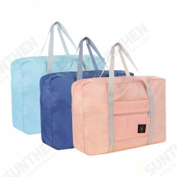 Portable Reusable Folding Travel Handbag Cosmetic Strong Carrier Storage Bag Portable Reusable Folding Travel Handbag Cosmetic Strong Carrier Storage Bag