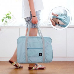 Portable Reusable Folding Travel Handbag Cosmetic Strong Carrier Storage Bag Portable Reusable Folding Travel Handbag Cosmetic Strong Carrier Storage Bag