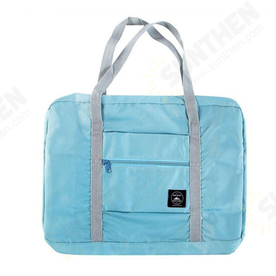 Portable Reusable Folding Travel Handbag Cosmetic Strong Carrier Storage Bag