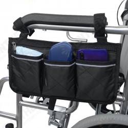 Portable Wheelchair Side Bag Multifunctional Armrest Pouch Organizer Bag Storage Bag Portable Wheelchair Side Bag Multifunctional Armrest Pouch Organizer Bag Storage Bag
