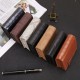 RFID Fashion Leather Card Holder Wallet Men Upgrade Double Box Money Bag