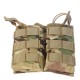 Tactical M4 Magazine Pouch 600D Oxford Double MOLLE/PALS Fast Mag Pouches For Outdoor Hiking Hunting Shooting Accessories