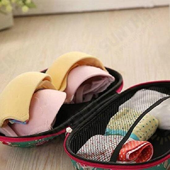 Travel Bra Bag EVA Bra Storage Box Luggage Underwear Storage Bag