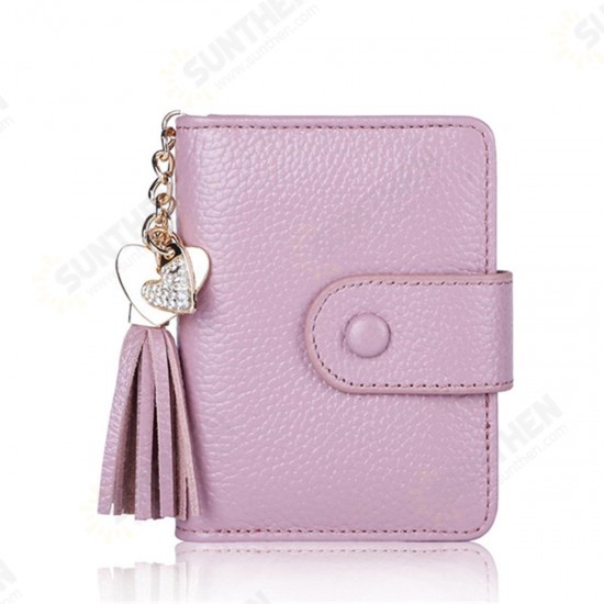 Women Genuine Leather Wallet ID Credit Card Holder Bag Passport Purse Outdoor Travel