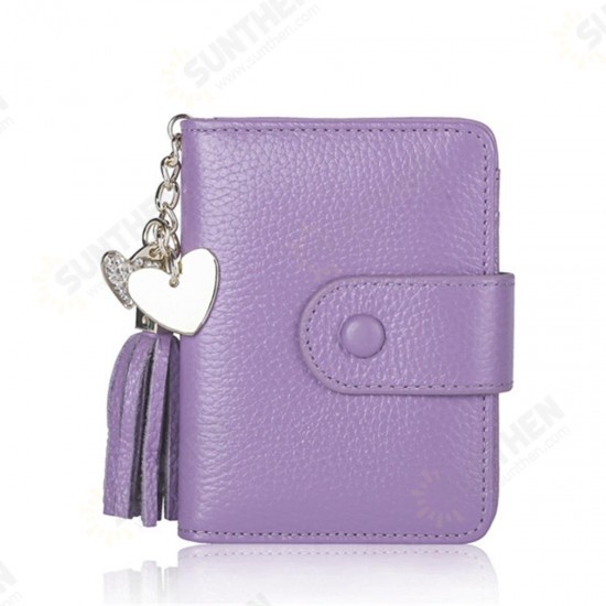 Women Genuine Leather Wallet ID Credit Card Holder Bag Passport Purse Outdoor Travel