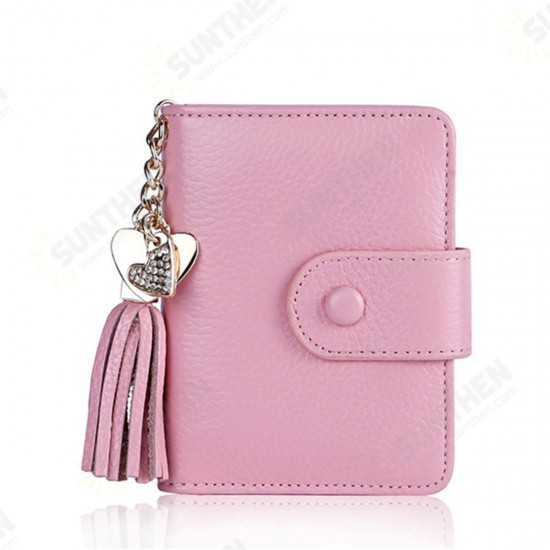 Women Genuine Leather Wallet ID Credit Card Holder Bag Passport Purse Outdoor Travel