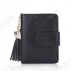 Women Genuine Leather Wallet ID Credit Card Holder Bag Passport Purse Outdoor Travel Women Genuine Leather Wallet ID Credit Card Holder Bag Passport Purse Outdoor Travel