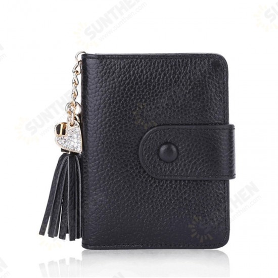 Women Genuine Leather Wallet ID Credit Card Holder Bag Passport Purse Outdoor Travel