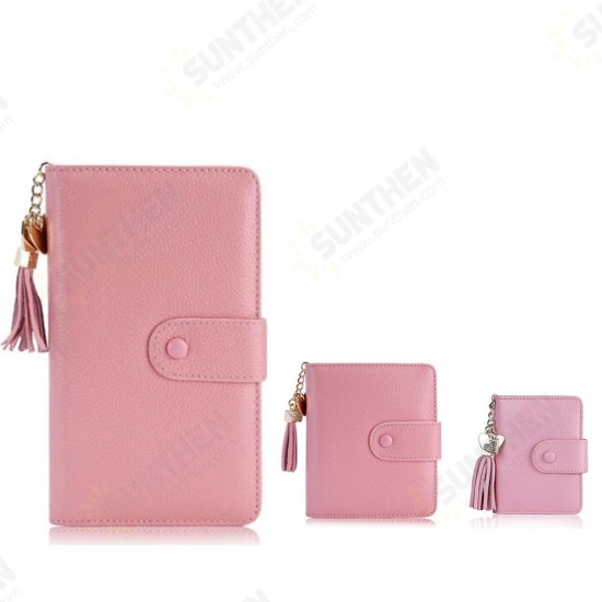 Women Genuine Leather Wallet ID Credit Card Holder Bag Passport Purse Outdoor Travel