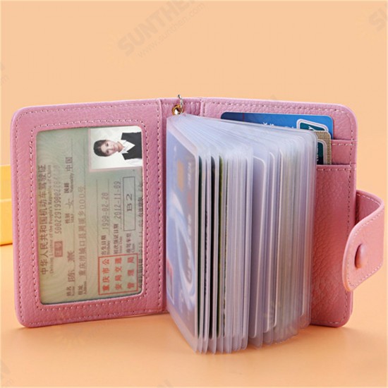 Women Genuine Leather Wallet ID Credit Card Holder Bag Passport Purse Outdoor Travel