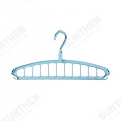 11 Holes Multifunctional Cloth Hanger Clothes Organizer Rack Camping Travel 11 Holes Multifunctional Cloth Hanger Clothes Organizer Rack Camping Travel