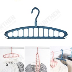 11 Holes Multifunctional Cloth Hanger Clothes Organizer Rack Camping Travel 11 Holes Multifunctional Cloth Hanger Clothes Organizer Rack Camping Travel