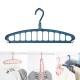 11 Holes Multifunctional Cloth Hanger Clothes Organizer Rack Camping Travel