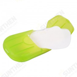 2 PCS 20 Pcs Paper Soap Outdoor Cleaning Supplies Travel Sterilizer Portable Hand Washing Small Sheet 2 PCS 20 Pcs Paper Soap Outdoor Cleaning Supplies Travel Sterilizer Portable Hand Washing Small Sheet
