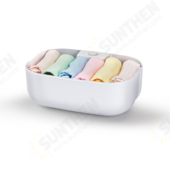 220V/50Hz Household Clothing Drying Case Travel Portable Clothes Disinfection Machine Mini Underwear Dryer Storage Box