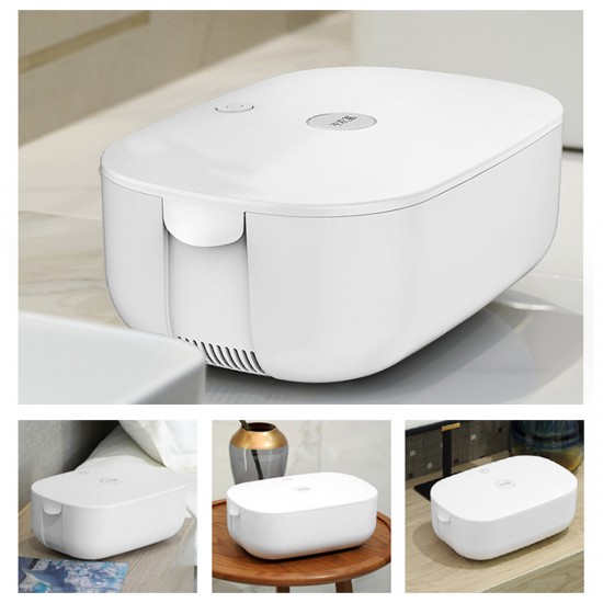 220V/50Hz Household Clothing Drying Case Travel Portable Clothes Disinfection Machine Mini Underwear Dryer Storage Box