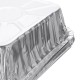 50PCS Aluminum Foil Trays BBQ Disposable BBQ Mat Food Container Baking Pan With Lids 50PCS Aluminum Foil Trays BBQ Disposable BBQ Mat Food Container Baking Pan With Lids