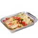 50PCS Aluminum Foil Trays BBQ Disposable BBQ Mat Food Container Baking Pan With Lids 50PCS Aluminum Foil Trays BBQ Disposable BBQ Mat Food Container Baking Pan With Lids